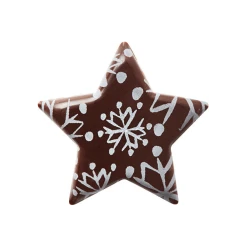 Décor En Chocolat Etoile Flocon 3,7 Cm (x112) Florensuc