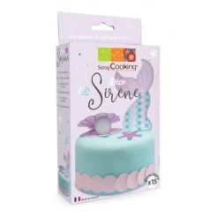 Décors En Azyme Sirène X15 Scrapcooking