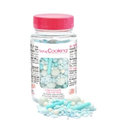 Décors En Sucre Mélange Rods Bleu 70 G Scrapcooking