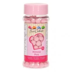 Décors En Sucre Mimosa Rose 45g Funcakes