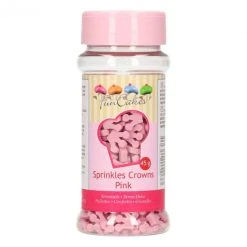 Décors En Sucre Petites Couronnes Roses 45 G Funcakes