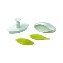MALLARD FERRIERE Découpoir Poussoir Feuille Pétale De 8 Cm (x2)