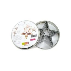 SCRAPCOOKING Découpoirs Etoile (x6)