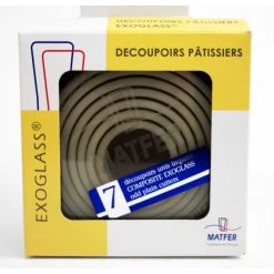 MATFER Découpoirs Ronds Unis Impairs Exoglass (Boîte De 7)