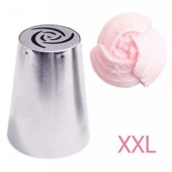 Douille Inox XXL Rose Scrapcooking