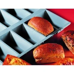 Elastomoule à Cake - 9 Empreintes 30 X 17,6 Cm - Silicone De Buyer