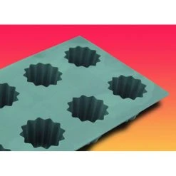 Elastomoule à Cannelé - 8 Empreintes 30 X 17,6 Cm - Silicone De Buyer