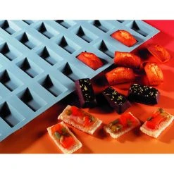 Elastomoule Financier - 25 Empreintes 30 X 17,6 Cm - Silicone De Buyer