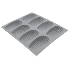 Elastomoule Madeleine - 8 Empreintes 21 X 17,6 Cm - Silicone De Buyer