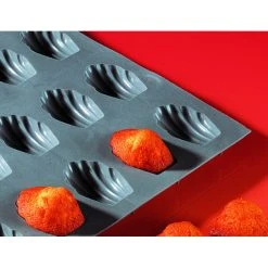 Elastomoule Madeleine - 9 Empreintes 30 X 17,6 Cm - Silicone De Buyer