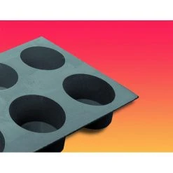 Elastomoule Muffin - 6 Empreintes 30 X 17,6 Cm - Silicone De Buyer