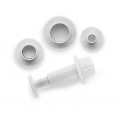 Emporte-Pièce Avec Poussoir Rond (x3) Ibili