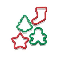 Emporte-Pièce Biscuit Noël 8,8 Cm (x4) Wilton