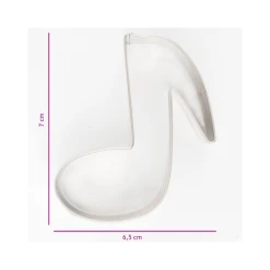 Emporte-Pièce Note De Musique 7 Cm Cookie Cutters