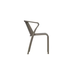 Fauteuil En Polypropylène Fado Taupe Ezpeleta