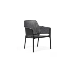 Fauteuil En Résine Anthracite Net Relax Nardi