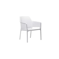 Fauteuil En Résine Blanc Net Relax Nardi