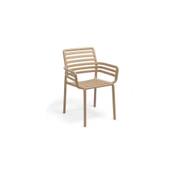 Fauteuil En Résine Doga Cappuccino Nardi