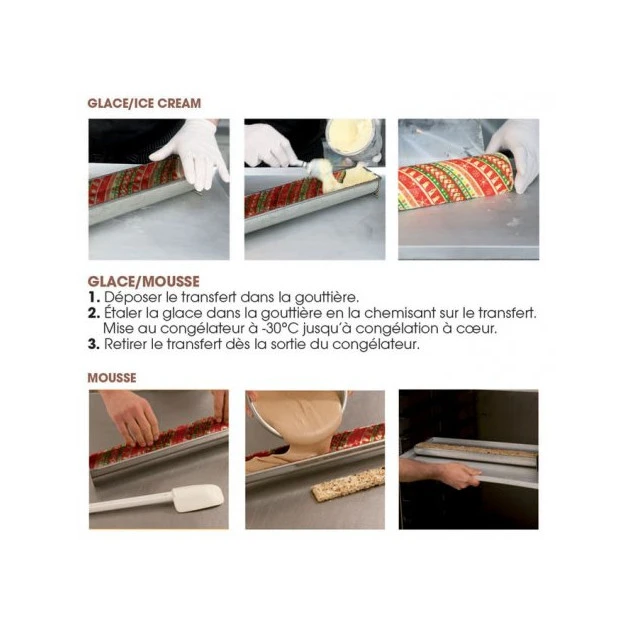 Feuille Transfert Chocolat Cadeaux 250x400 Mm (x3) Florensuc â Image 4