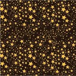 Feuille Transfert Chocolat Étoiles 250x400 Mm (x3) Florensuc