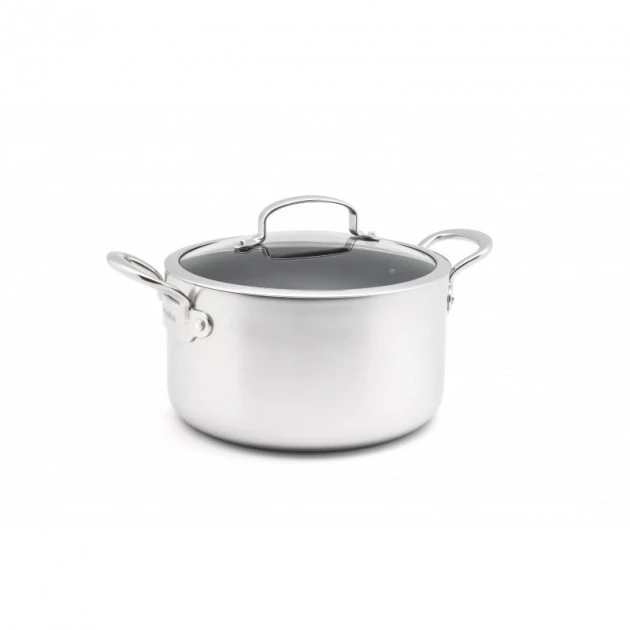 FIN DE SERIE Faitout En Céramique Ø 24 Cm + Couvercle, Collection BARCELONA EVERSHINE GreenPan