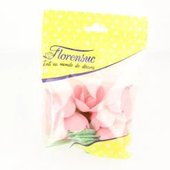 FLORENSUC Fleurs De Roses X6, Grandes Feuilles X12 - En Azyme