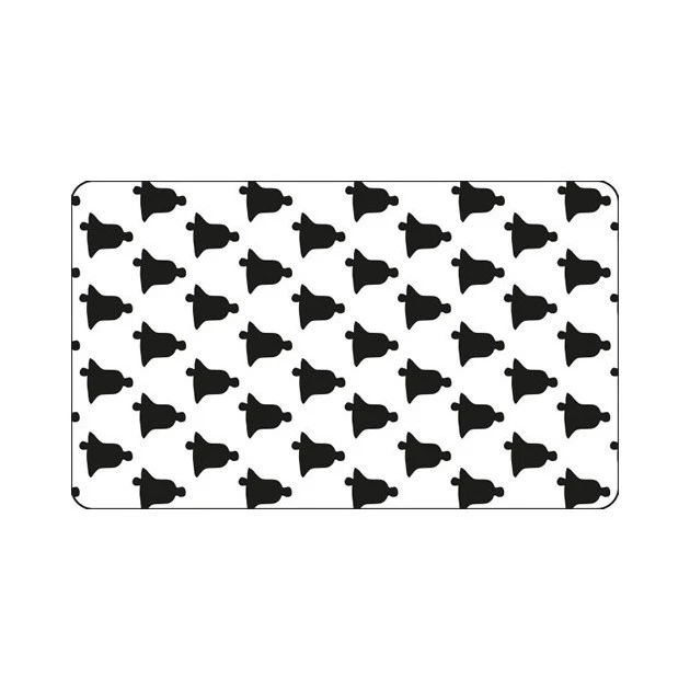 MALLARD FERRIERE Grille Pochoir Plastique 60x40 Cm Cloche