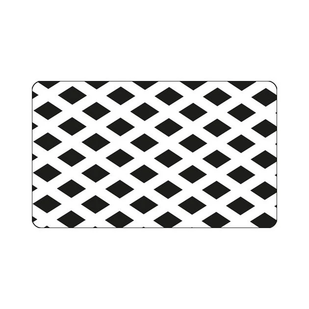 MALLARD FERRIERE Grille Pochoir Plastique 60x40 Cm Losange