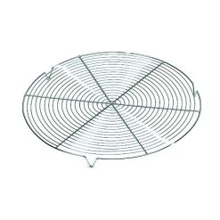 MATFER Grille Ronde Avec Pieds Chromée Ø 24 Cm