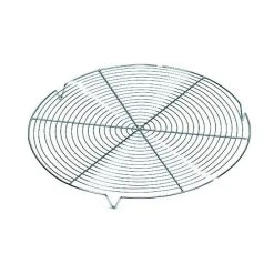 MATFER Grille Ronde Avec Pieds Chromée Ø 32 Cm