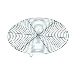 MATFER Grille Ronde Avec Pieds Chromée Ø 36 Cm