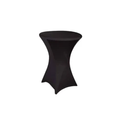 Housse Pour Mange-Debout Noire Congrès Lyrose