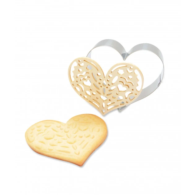 Kit Biscuit Cœur 7,6 Cm ScrapCooking – Image 2