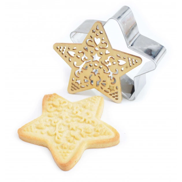 Kit Biscuit De Noël Étoile 8,8 Cm Scrapcooking – Image 2