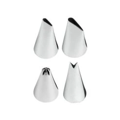 Kit De 4 Douilles Pâtissières (n°102-104-224-352) Wilton