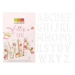Kit Letter Cake 26 Lettres Scrapcooking
