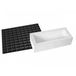 Kit Moule à Bûche Et Tapis Décor Tablette De Chocolat SilikoMart Professional