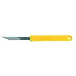MALLARD FERRIERE Lames De Boulanger Droite Jaune En Inox (x2)