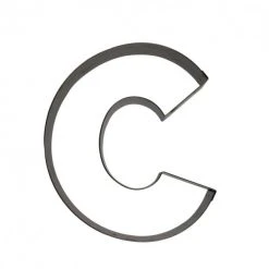 Lettre Inox C Moule-Découpoir Gobel
