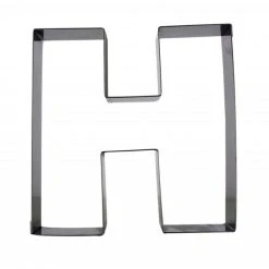 Lettre Inox H Moule-Découpoir Gobel
