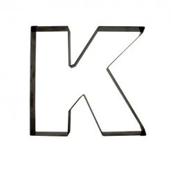 Lettre Inox K Moule-Découpoir Gobel