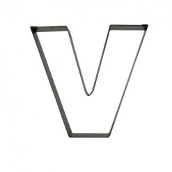 Lettre Inox V Moule-Découpoir Gobel