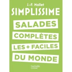 HACHETTE CUISINE Livre De Cuisine Salades Complètes Les + Faciles Du Monde, Chez Hachette