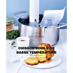 HACHETTE CUISINE Livre De Recettes : Cuisson Sous Vide Basse Température