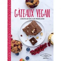 HACHETTE CUISINE Livre De Recettes Gâteaux Vegan, Chez Hachette