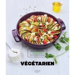 HACHETTE CUISINE Livre De Recettes Végétarien, Chez Hachette