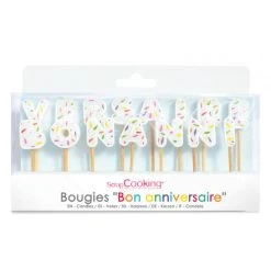 Lot De 15 Bougies Bon Anniversaire Scrapcooking