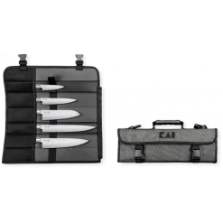 Mallette 5 Couteaux De Cuisine Japonais Wasabi Black Kai