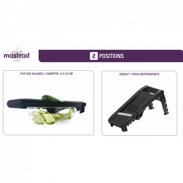 Mandoline Multi-râpes En V Mastrad – Image 3