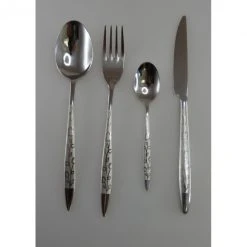 Ménagère 24 Pièces Fleur Inox 3 Mm Lebrun